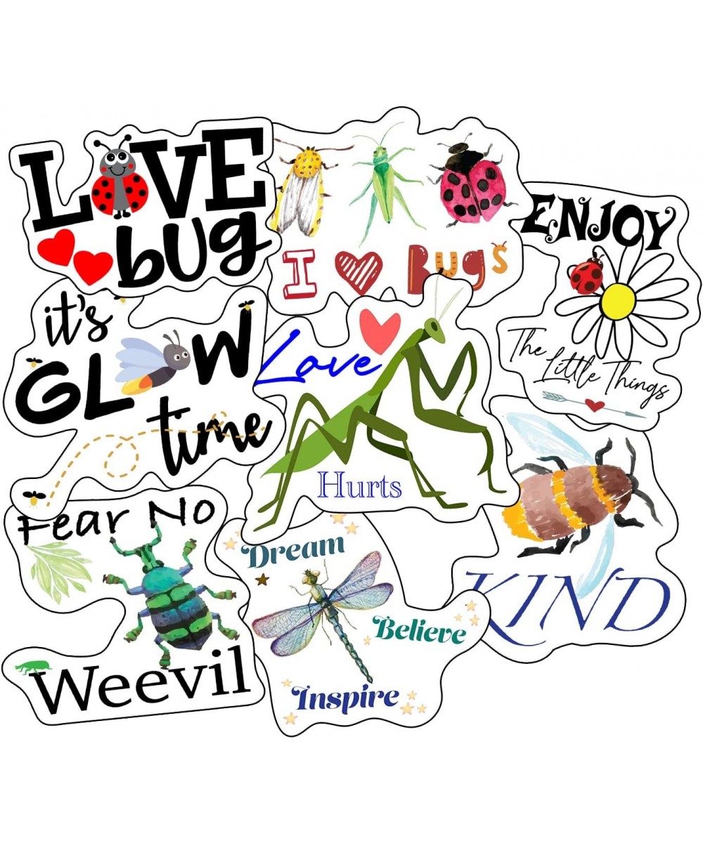 Bug Stickers - Perfect Bug Gifts for Boys Girls Adults Bug Lovers - Waterproof Extra Sticky Durable 100% Vinyl - Work Great O...