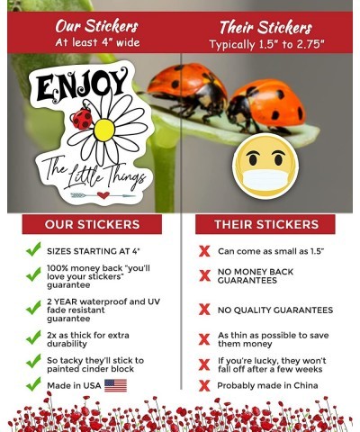 Bug Stickers - Perfect Bug Gifts for Boys Girls Adults Bug Lovers - Waterproof Extra Sticky Durable 100% Vinyl - Work Great O...