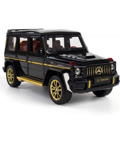 Alloy Collectible Black Benz G63 AMG Toy Vehicle Pull Back Die-Cast Car Model with Lights and Sound $44.35 Kids' Play Cars & ...