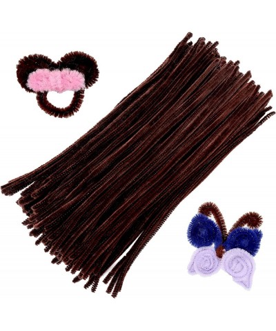 150 Pieces Dark Brown Pipe Cleaners Pipe Cleaners Chenille Stem Craft Pipe Cleaners Art Pipe Cleaners Pipe Cleaners Bulk for ...