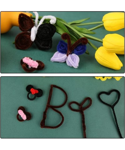 150 Pieces Dark Brown Pipe Cleaners Pipe Cleaners Chenille Stem Craft Pipe Cleaners Art Pipe Cleaners Pipe Cleaners Bulk for ...