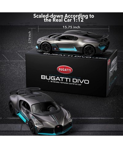 Bugatti Divo Remote Control Car 1/12 Scale RC Cars 12Km/h 2.4Ghz Licensed Model Car Headlight Racing Hobby Toy Car 7.4V 900mA...