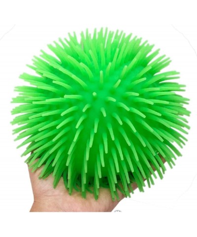 9" Neon Puffer Fidget Stretchy Light Up Pon Pon Ball (Green) $22.59 Fidget Toys