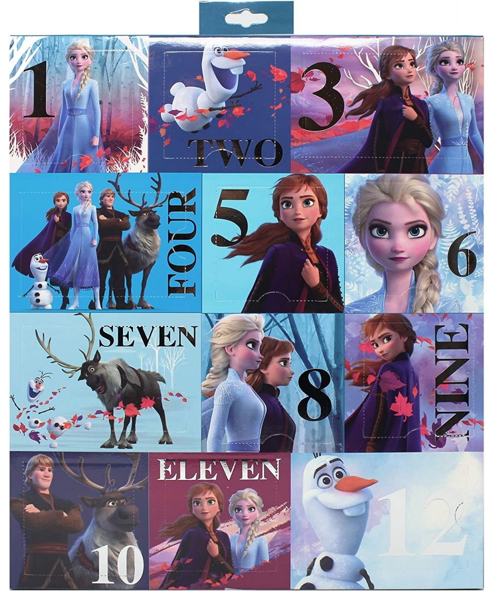 Frozen 2 Girls 12-Day Hair Accessory and Toy Jewelry Box Set with Snap Clips Necklace Bracelet and Ring $32.75 Kids' Dress-Up...