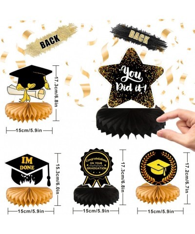 2022 Graduation Table Centerpiece Congrats Grad Honeycomb Centerpiece Table Topper for Graduation Party Decoration Supply $17...