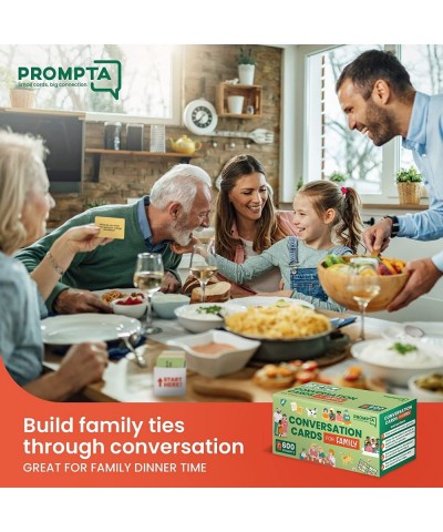 Conversation Cards for Families – Fun Card Games for Families – Get to Know Your Family with Conversation Starters Family Tim...