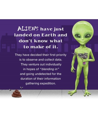 Alien Encounters with Dogs Card Game - Hilarious - Families Parties Children - Help Neighborhood Dogs in Warding Off an Alien...