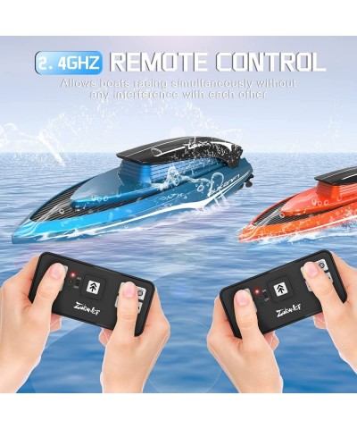 RC Boat for Kids Pool Lake Mini Remote Control Boat for Kids Age 3+ Beginner 2.4Ghz Rechargeable Controlled Boats Watercraft ...