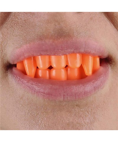 Halloween Teeth Neon Fangs Teeth Costume Funny Halloween Dress-Up Pretend Play Decoration (48-Pack) $18.47 Gags & Practical J...