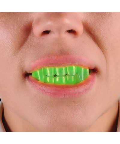 Halloween Teeth Neon Fangs Teeth Costume Funny Halloween Dress-Up Pretend Play Decoration (48-Pack) $18.47 Gags & Practical J...