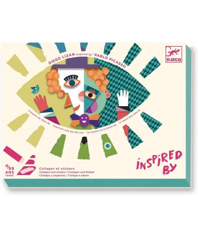 Inspired by Square Heads Sticker Craft Kit Picasso Multi $28.35 Kids' Stickers