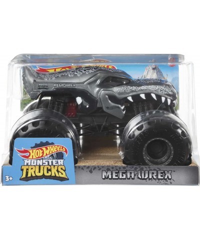 Die-cast 1:24 scale Mega Wrex Monster Trucks with Giant Wheels [Amazon Exclusive] $62.07 Kids' Play Trucks