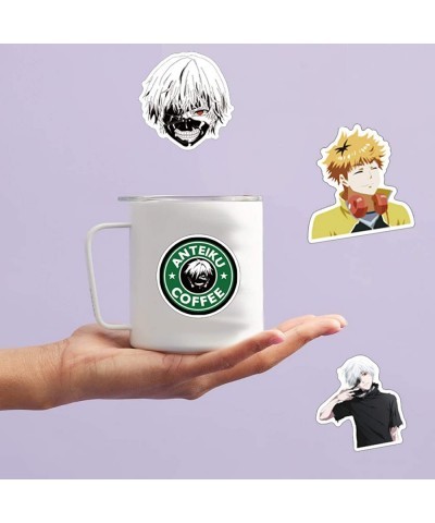 Tokyo Anime Ghoul Stickers(100pcs with Kaneki Ken Cosplay Mask )Gifts Horror mask Tokyo Anime Ghoul Merch Party Stickers for ...