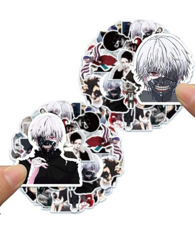 Tokyo Anime Ghoul Stickers(100pcs with Kaneki Ken Cosplay Mask )Gifts Horror mask Tokyo Anime Ghoul Merch Party Stickers for ...