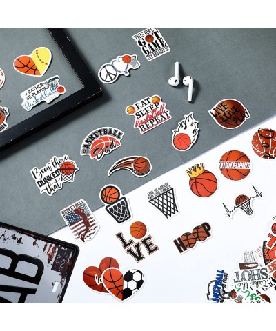 200 Pieces Basketball Stickers Waterproof Stickers Inspirational Vinyl Decals Basketball Gifts for Boys and Girls Laptop Wate...