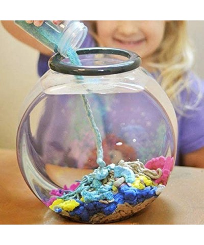 6 Pack Colorful Magic Sand - Amazing Hydrophobic Sand Space Sand Never Gets Wet Magic Sand Colored Play Sand - Gifts for Kids...