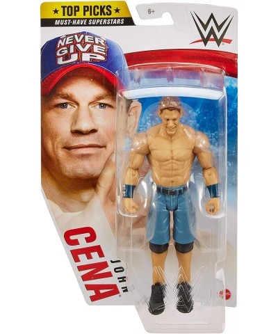 WWE Top Picks John Cena Action Figure 6 in Posable Collectible and Gift for Ages 6 Years Old and Up $51.03 Action Figures