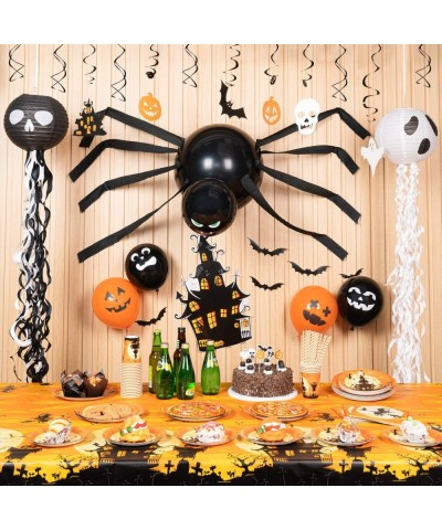 Halloween Party Decorations Halloween Decorations Indoor Including Happy Halloween Banner Wire Lanterns Hanging Swirls Castle...