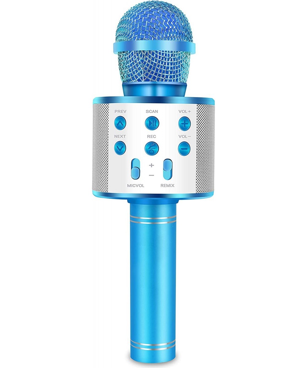 Handheld Bluetooth Karaoke Microphone-Kids Birthday Wireless Mic Singing Toys-Gifts for Age 3 4 5 6 7 8 9 10 Years Old Girls ...