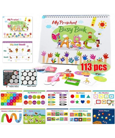 My Preschool Montessori Toys for Kids & Toddlers 11 Themes Reusable Waterproof Busy Book Quiet Book Activity Board Busy Educa...