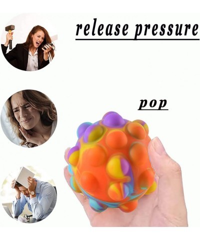 12PCS Push Pop Fidget Toy Fidget Ball Multicolor Stress Relief Finger Press Ball for Kids and Adults ADHD ADD (24Pcs) $49.06 ...