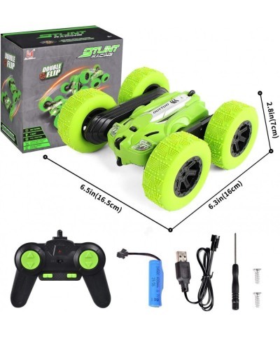 RC Stunt Car - 2.4Ghz Double Sided 360° Spin&Flip with LED Lights Remote Control Racing Truck 4WD for Kids $44.31 Remote & Ap...