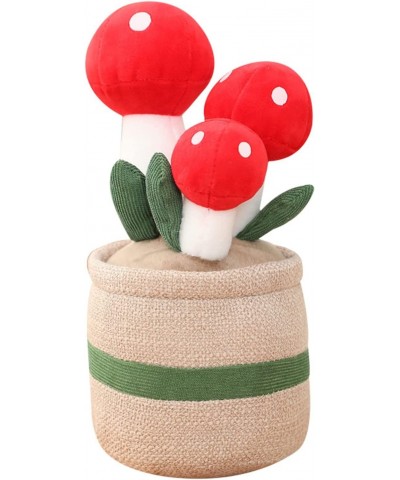 10”Adorable Plush Mushroom Ornaments Plant Cute Succulent Stuffed Animal Super Soft Plushies Huggable Toy Excellent Gifts for...