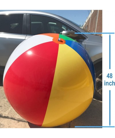 48 inch Jumbo Rainbow Color Ball Great for Beach Pool Party Event GBB-06 $55.17 Swimming Pool & Outdoor Water Toys