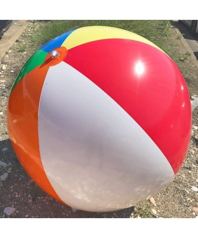 48 inch Jumbo Rainbow Color Ball Great for Beach Pool Party Event GBB-06 $55.17 Swimming Pool & Outdoor Water Toys