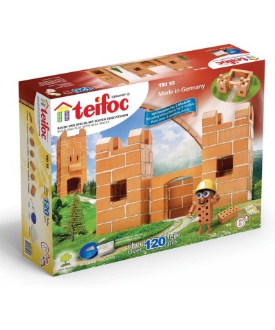 Small Castle Brick Construction Set 120 Building Bricks Erector Set and STEM Building Toy $49.22 Toy Building Sets