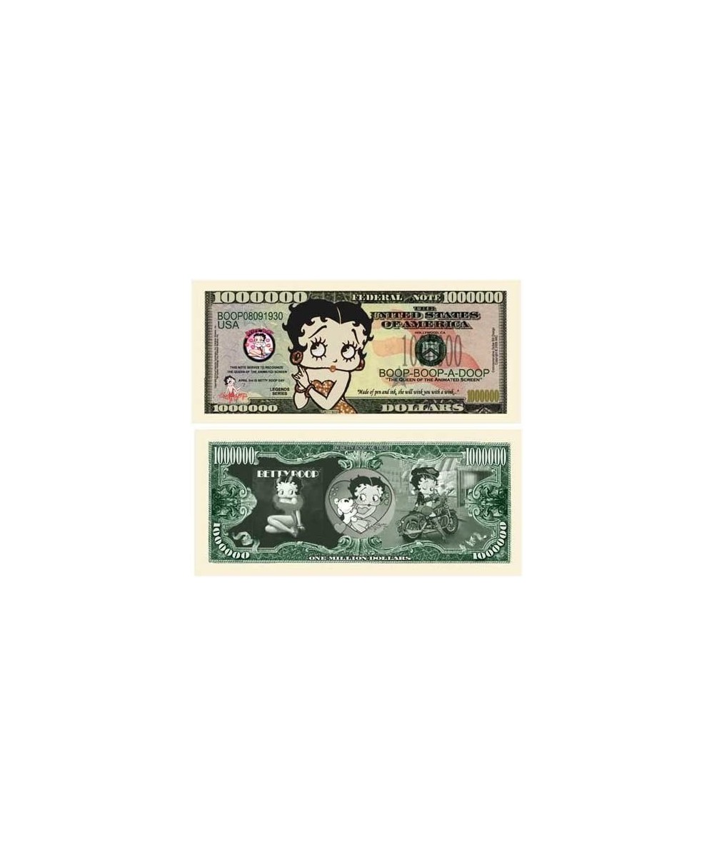 Pack of 50 Bills - Betty Boop Million Dollar Bill $26.89 Gags & Practical Joke Toys