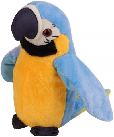 Talking Parrot Toy Macaw Parrot Plush Stuffed Toys Animal Plush Toy Repeat What You Say Stuffed Parrot Pet Toy Plush Buddy Pa...