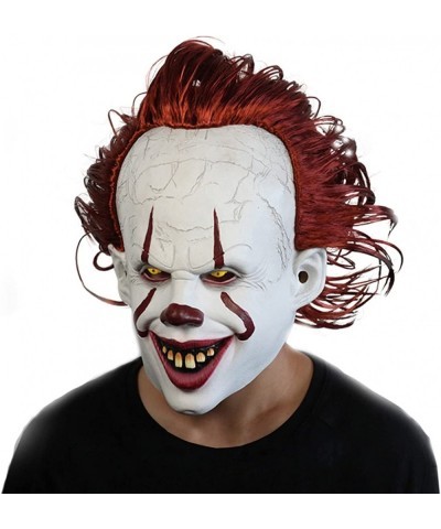 Halloween Clown IT Mask Halloween party Mask Creepy IT Clown Mask is Perfect for Cosplay Holiday Party Mask $27.49 Kids' Dres...