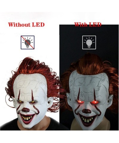 Halloween Clown IT Mask Halloween party Mask Creepy IT Clown Mask is Perfect for Cosplay Holiday Party Mask $27.49 Kids' Dres...