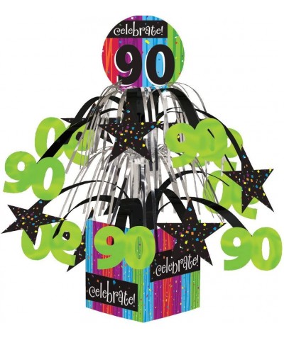 Party Decoration Metallic Foil Cascading Centerpiece Milestone Celebrations 90th $18.26 Kids' Party Centerpieces