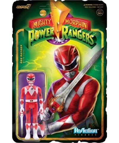 Power Rangers: Red Ranger (Battle Damaged) Reaction Figure $29.06 Action Figures