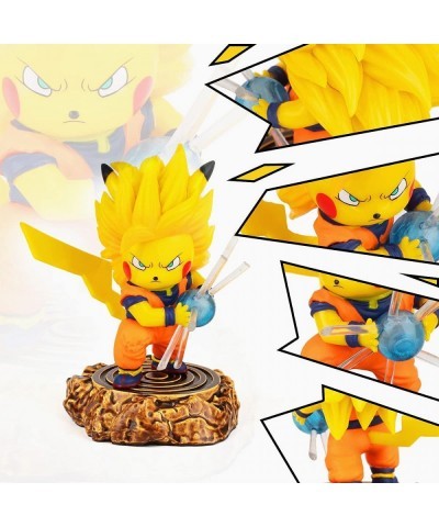 DBZ Goku Figure Statue Super Saiyan ssj3 Collection Birthday Gifts PVC 4 Inch $33.76 Action Figures