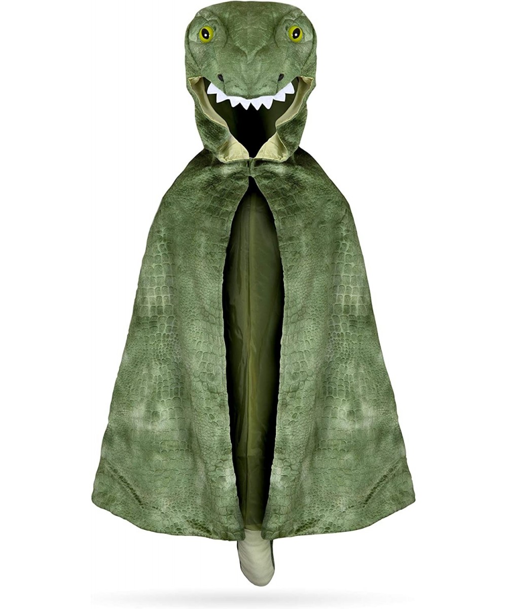 56705 T-Rex Hooded Cape US Size 4-5 Green $66.50 Kids' Costumes