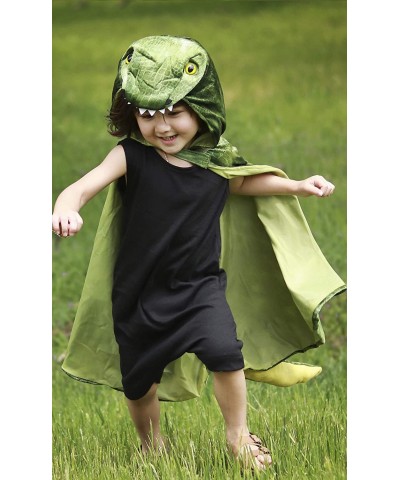 56705 T-Rex Hooded Cape US Size 4-5 Green $66.50 Kids' Costumes