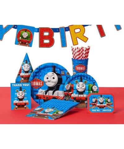 Thomas All Aboard Design Luncheon Paper Napkins - 6.5" x 6.5" - Multicolor - Pack of 16 $15.83 Kids' Party Tableware