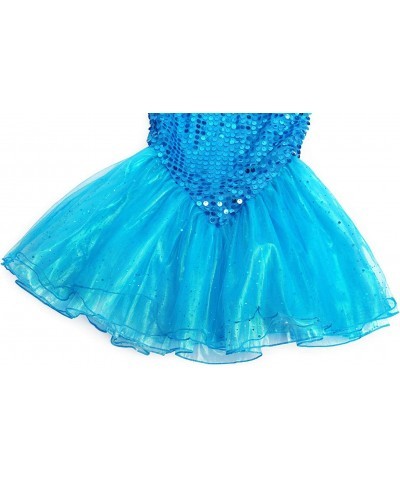 Mermaid Dress for Girls Halloween Mermaid Costume Birthday Party Dress Up Outftis with Accessories $45.74 Kids' Costumes