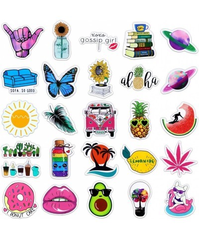 VSCO Stickers for Water Bottles 100 Pack Laptop Stickers Aesthetic Trendy Waterproof Vinyl Stickers for Skateboard Bike Cute ...