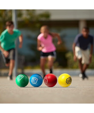 Dodgeball Ball Set – Superskin-Coated Foam Balls for Playground Games – Small Dodgeballs for Gymnasium Games – Easy-Grip Foam...