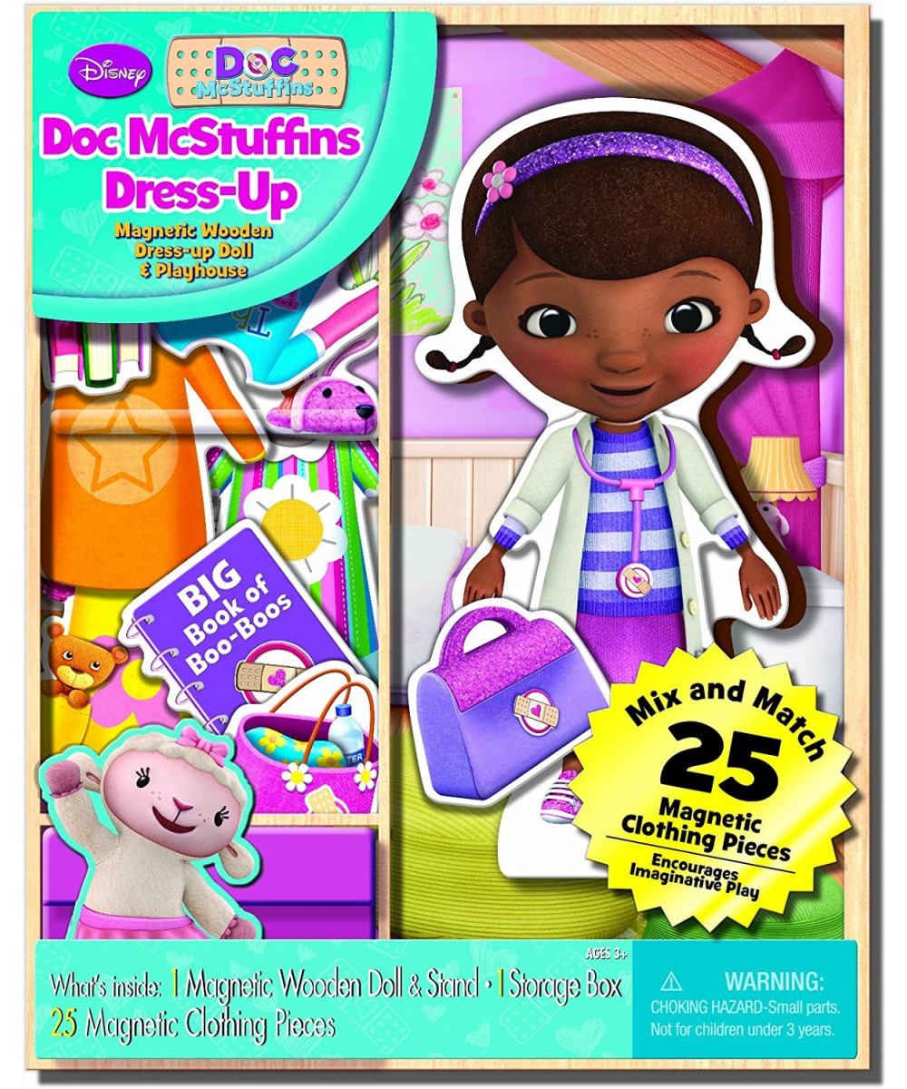 Disney Doc McStuffins Wooden Magnetic Playset 25-Piece $26.75 Paper & Magnetic Dolls