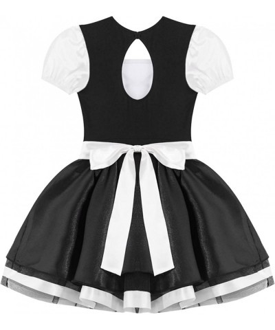 Kids Girls French Maid Costume Halloween Anime Maid Uniform Dress Fancy Cosplay Outfits $24.40 Kids' Costumes