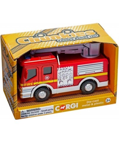 Chunkies City Service Fire Truck Double Decker Tour Bus and Police Tow Truck Triple Pack Toy Vehicles CHP12 $42.11 Kids' Play...