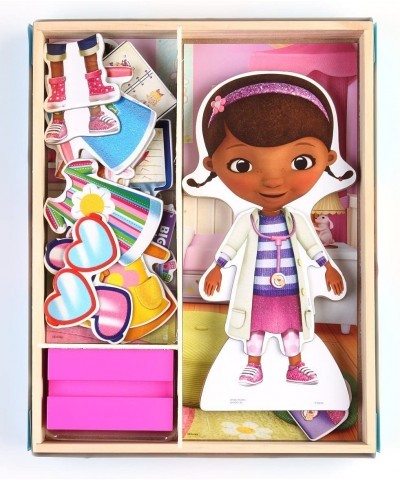 Disney Doc McStuffins Wooden Magnetic Playset 25-Piece $26.75 Paper & Magnetic Dolls