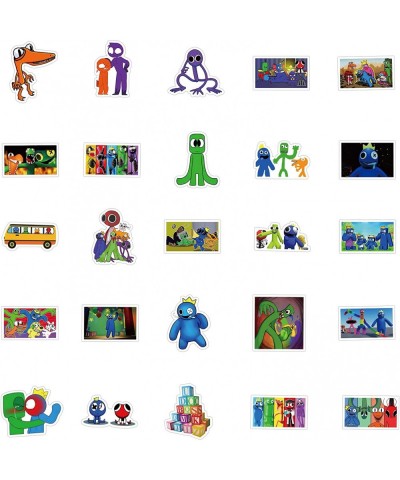 Rainbow Friends Video Game Toy Stickers 60PCS Trendy Funny Cartoon Waterproof Vinyl Decors for Hydroflask Water Bottle Phone ...