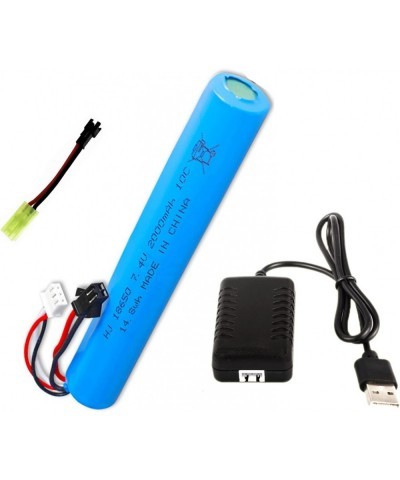 7.4V 2000mAh 10C li-on Battery SRB 1200 400 400-SUB Gel Ball Water Bead Blaster Gun with Charger $27.10 Hobby Remote & App Co...