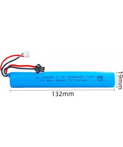 7.4V 2000mAh 10C li-on Battery SRB 1200 400 400-SUB Gel Ball Water Bead Blaster Gun with Charger $27.10 Hobby Remote & App Co...